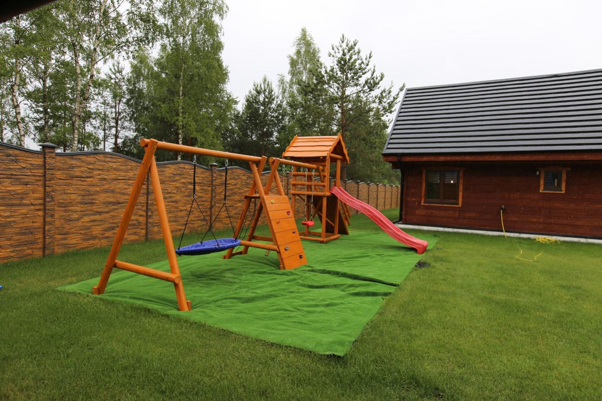 Oaza U Kaszuba- Domki Nad Slupia Jamno エクステリア 写真